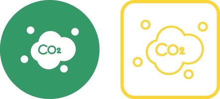 Carbon Dioxide Vector Icon