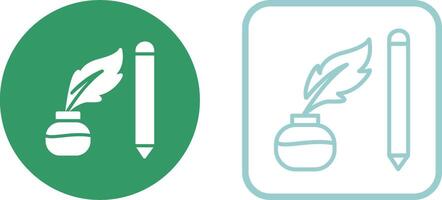 Writing Equipment Vector Icon