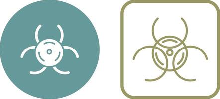 Biological Hazard Vector Icon