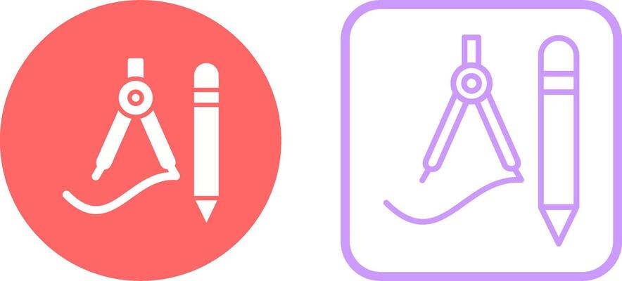Drawing Tools Vector Icon