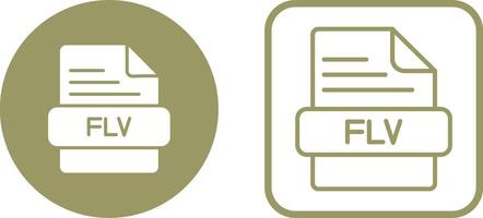 FLV Vector Icon