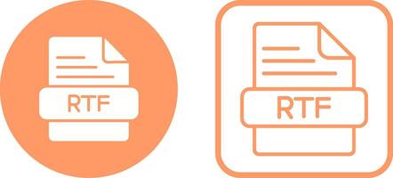 RTF Vector Icon