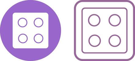 Dice Vector Icon