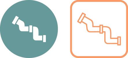 Water Pipe Vector Icon