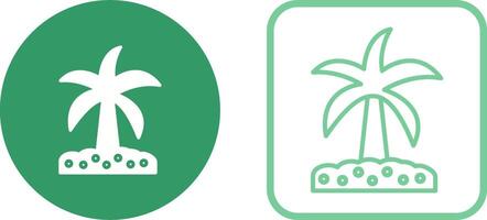 Coconut trees Vector Icon