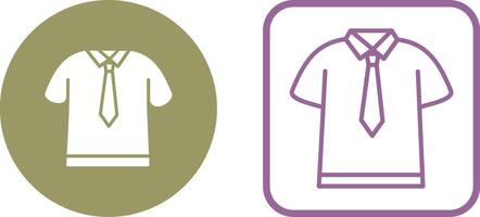 Shirt and Tie Vector Icon