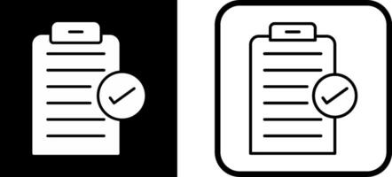 Checklist Vector Icon