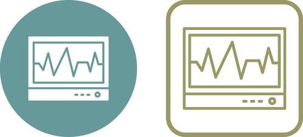 Electrocardiogram Vector Icon