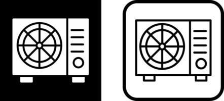 AC Outside Unit Vector Icon