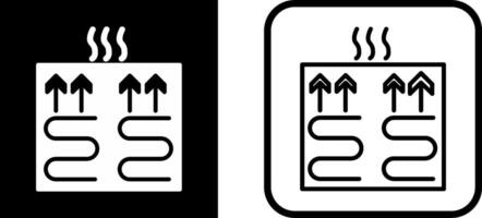 Underfloor Heating Vector Icon