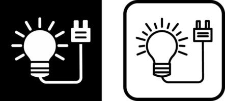 Electric Bulb Vector Icon