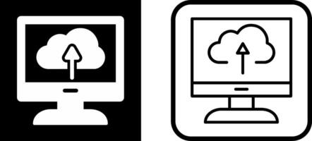 Cloud Backup Vector Icon
