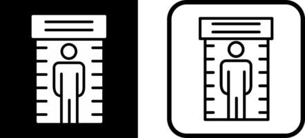 icono de vector de detector de metales