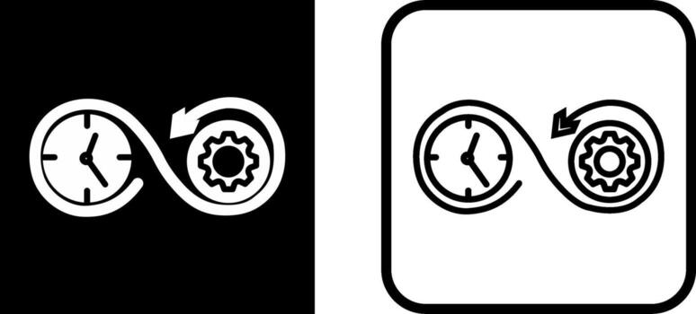 Time Optimization Vector Icon