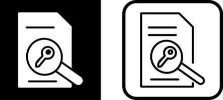 Keywording Vector Icon