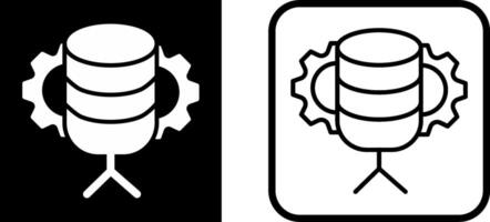 Database Management Vector Icon