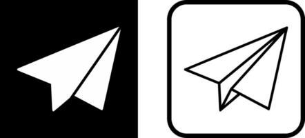 Paper Plane Vector Icon