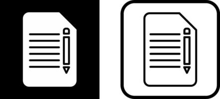 Edit Document Vector Icon