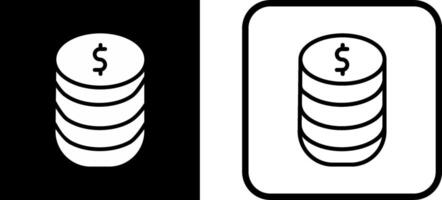 Stack Of Coins Vector Icon