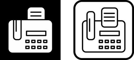 Fax Machine Vector Icon