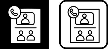 Conference Call Vector Icon