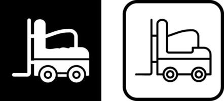 Forklift Vector Icon