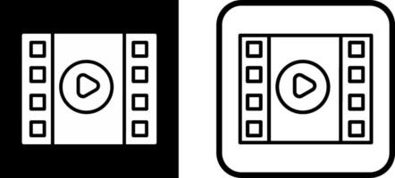 Video Play Vector Icon