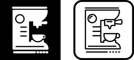 Coffee Machine Vector Icon