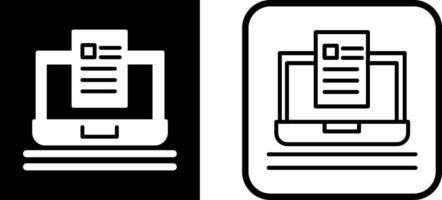 Blog Vector Icon