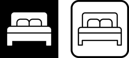 Double Bed II Vector Icon