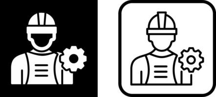Industry Worker Vector Icon