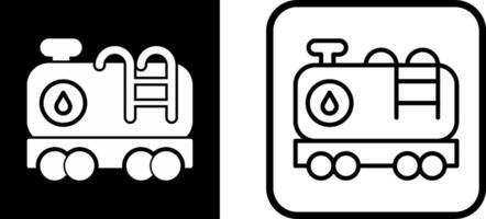 Tank Wagon Vector Icon