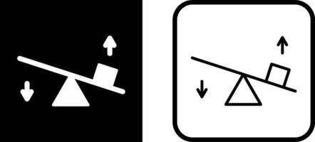 Seesaw Vector Icon