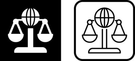 International Law Vector Icon