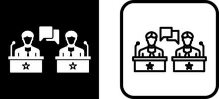 Debate Vector Icon