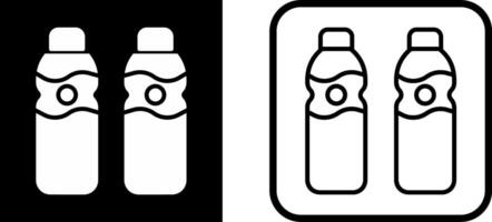 icono de vector de botella de agua