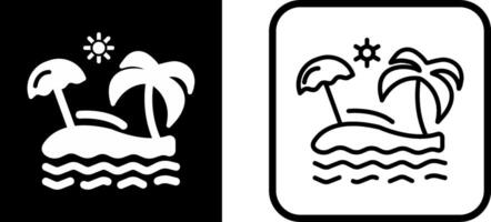 Beach Vector Icon