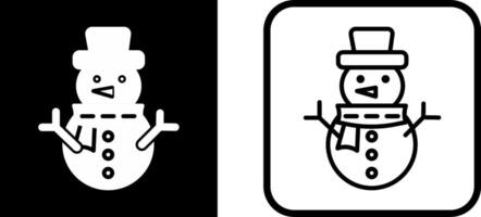 Snowman Vector Icon