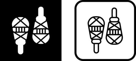 Snowshoes Vector Icon