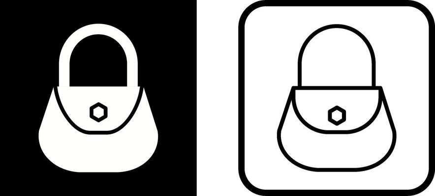 Ladies Bag Vector Icon