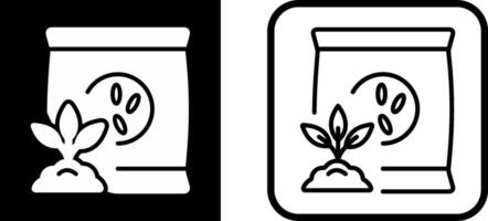 Fertilizer Bag Vector Icon