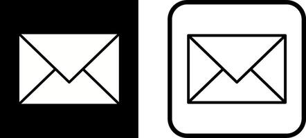 icono de vector de correo electrónico