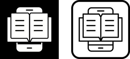 E Book Vector Icon