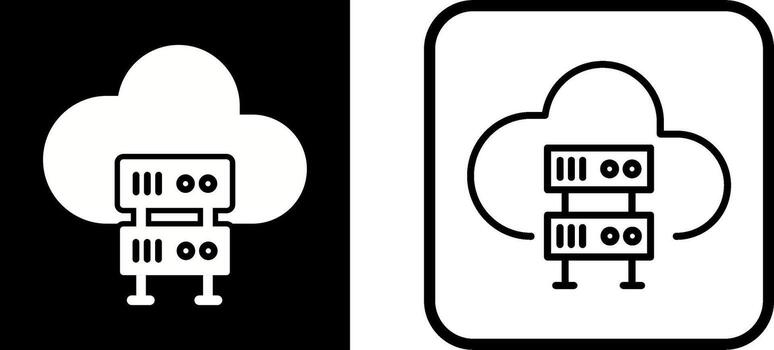 icono de vector de servidor