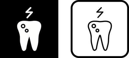 Toothache And Plaque Vector Icon