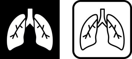 Lungs Vector Icon