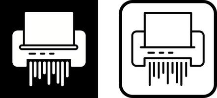 Paper Shredder Vector Icon