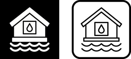 Water House Vector Icon