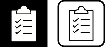 Checklist Vector Icon