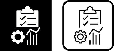 icono de vector de diagrama